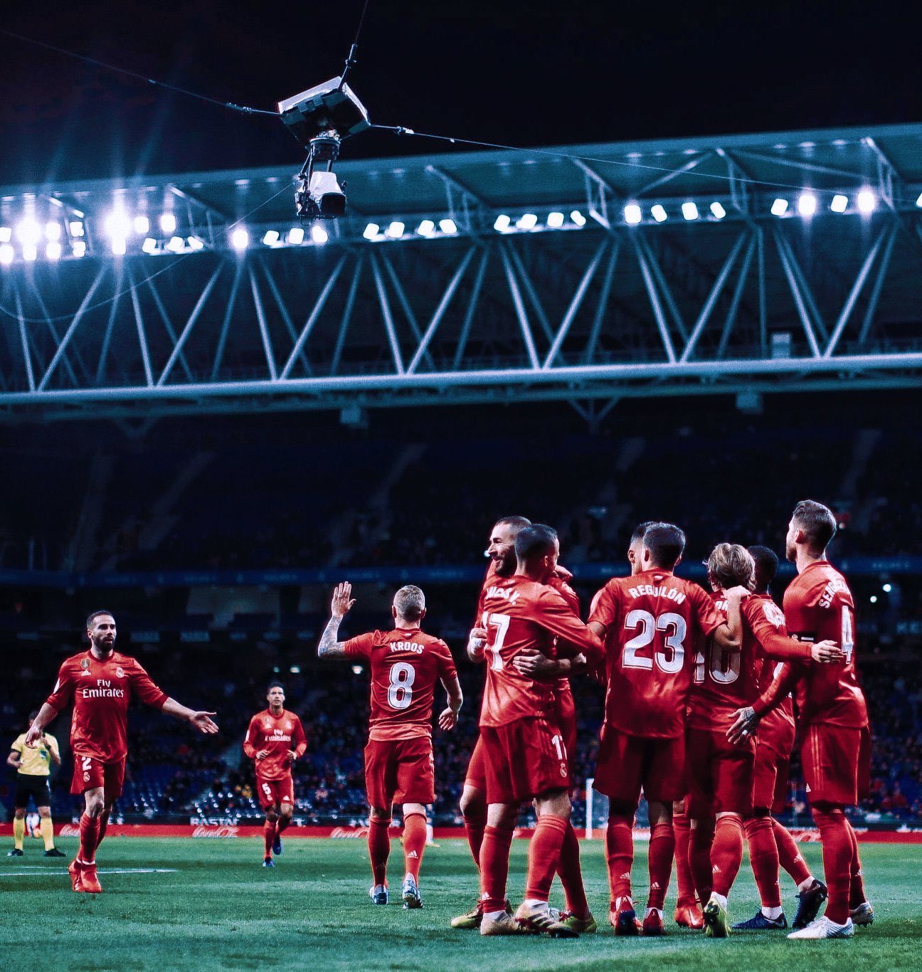 Real Madrid Info on Twitter "Pic "Red" Madrid vs
