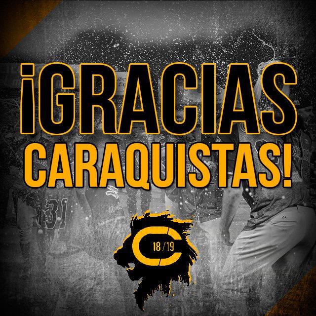 Hoy finalizó la temporada 2018-2019 de la #LVBP y puedo de decir que me honra ser de los Gloriosos <a href="/leones_cbbc/">Leones del Caracas</a> , fue muy rara está final que quedará en la  historia del béisbol #Venezolano