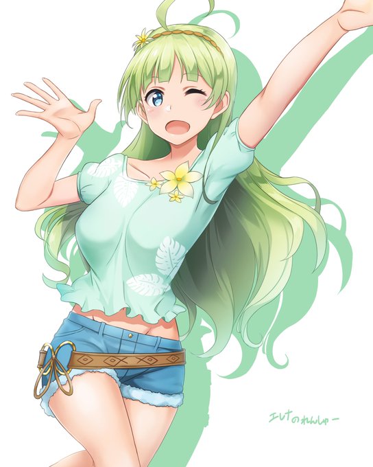 おはざす
前回のミリコレとかの期間に苦戦してたファンタジスタ・カーニバルをずっと練習していたら曲もあの子もすっかりドはまりしてしまい、そのチョロさ正に百合子状態!(
そんな事を思い返しつつ、気に入ったこの曲で今週も励ましてもらおうという週明け。

デハサラバー
 #島原エレナ 