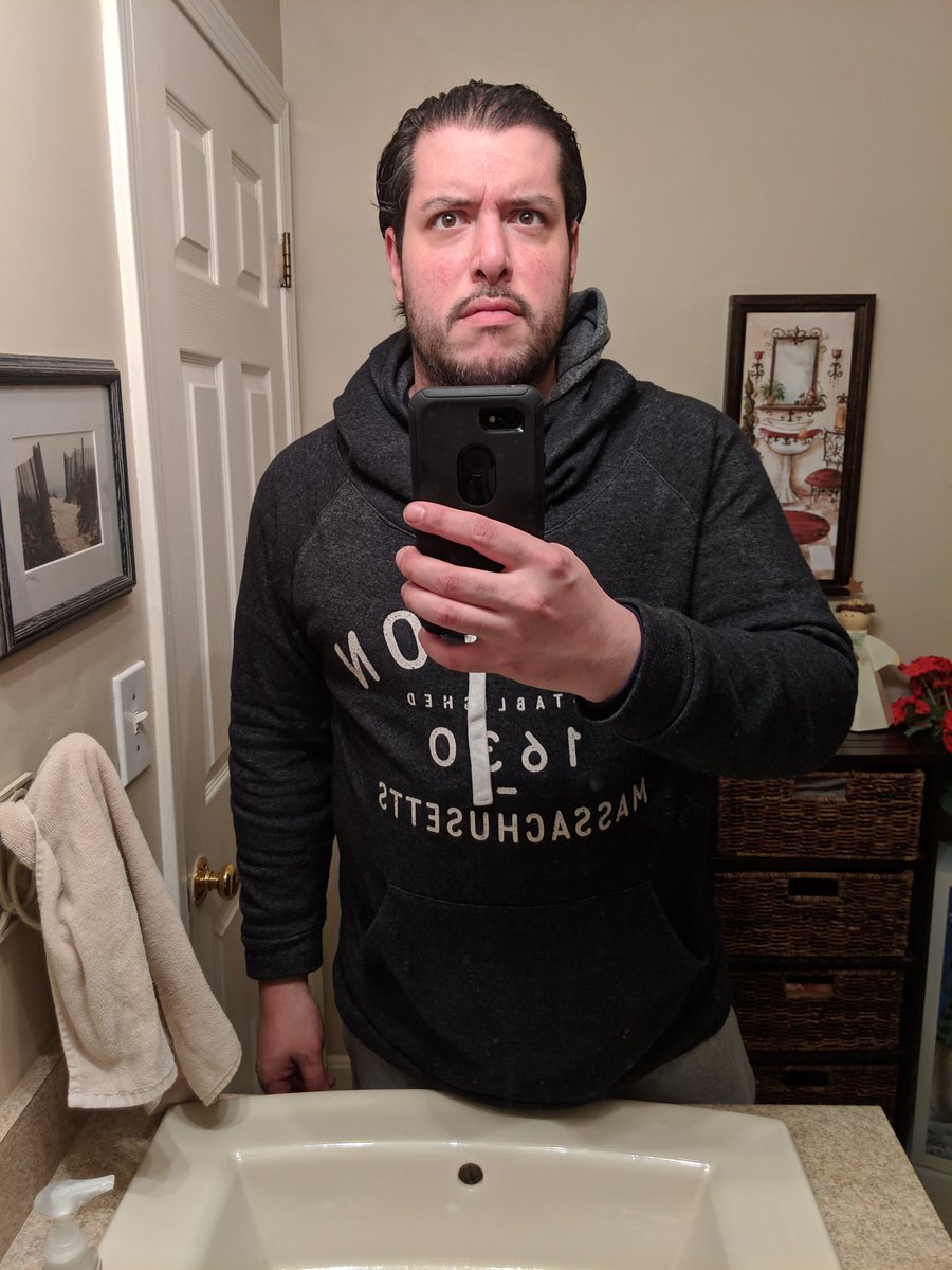 MrBrecken's tweet image. I'm two weeks away from Hitman hair. 

#greaser