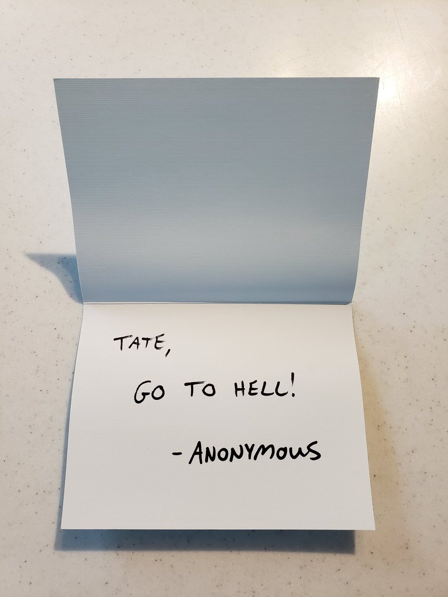 NoteInABox's tweet photo. At https://t.co/HBFruqcHkA , you can tell anyone to "Go to hell" and remain anonymous!

#prank #anonymous #gotohell #realtalk https://t.co/MNMKaxtRx4