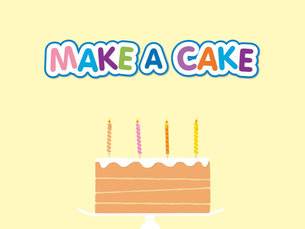 Make a Cake • ABCya!