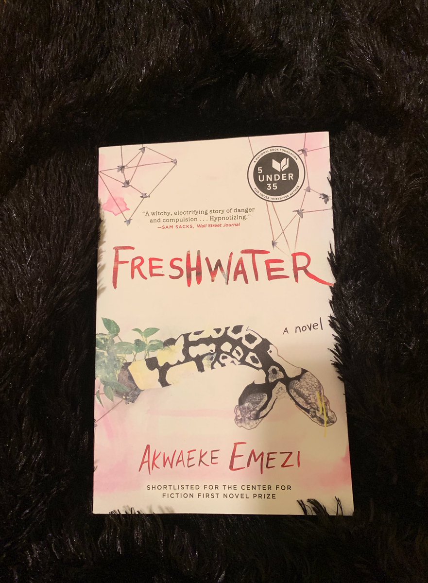 2nd read of the year 📚 #Freshwater #AkwaekeEmezi #Books #Booklover