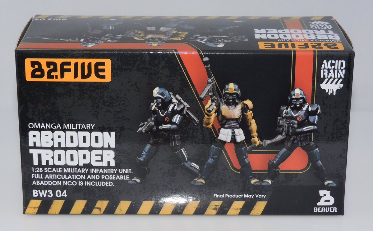 _CIAD_'s tweet photo. Incoming Transmission: B2FIVE Acid Rain World Abaddon Trooper Set Review Gallery

@acidrainworld #beaver #skronex #b2five #acidrainworld #abaddontrooperset #abaddontrooper #abaddonnco #omangamilitary #128scale #gallery #surveillanceport

https://t.co/3HZScvt8Pq https://t.co/GJgKjvDdUz