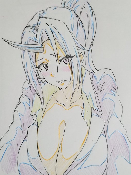 >転生したらスライムだった件のキャラクター「シオン」をお願い致します!おっぱいおっきいのでぜひ!
 https://t.co/zlKIMgssdN #odaibako_mitarashi_o

まぁたまにはお題箱のやつもやらんとね………🍵(*'∀`*) 