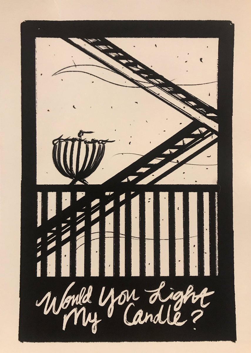 MarkGunnery's tweet photo. About to watch #rentlive and appreciating @ruthetam's Rent themed Chanukah card https://t.co/kqVKRhdzaS