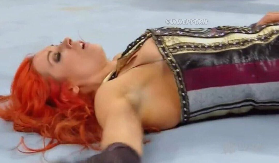 “This Becky Lynch nip-slip is not from tonight... 