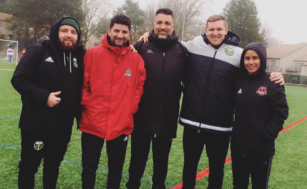 As a program, we are thankful to have coaches who constantly strive to improve their knowledge of the game. 

Here are some CFC coaches pursuing professional development today at a US Soccer D license course! 👍 

#somosCFC #winningculture #bettertogether