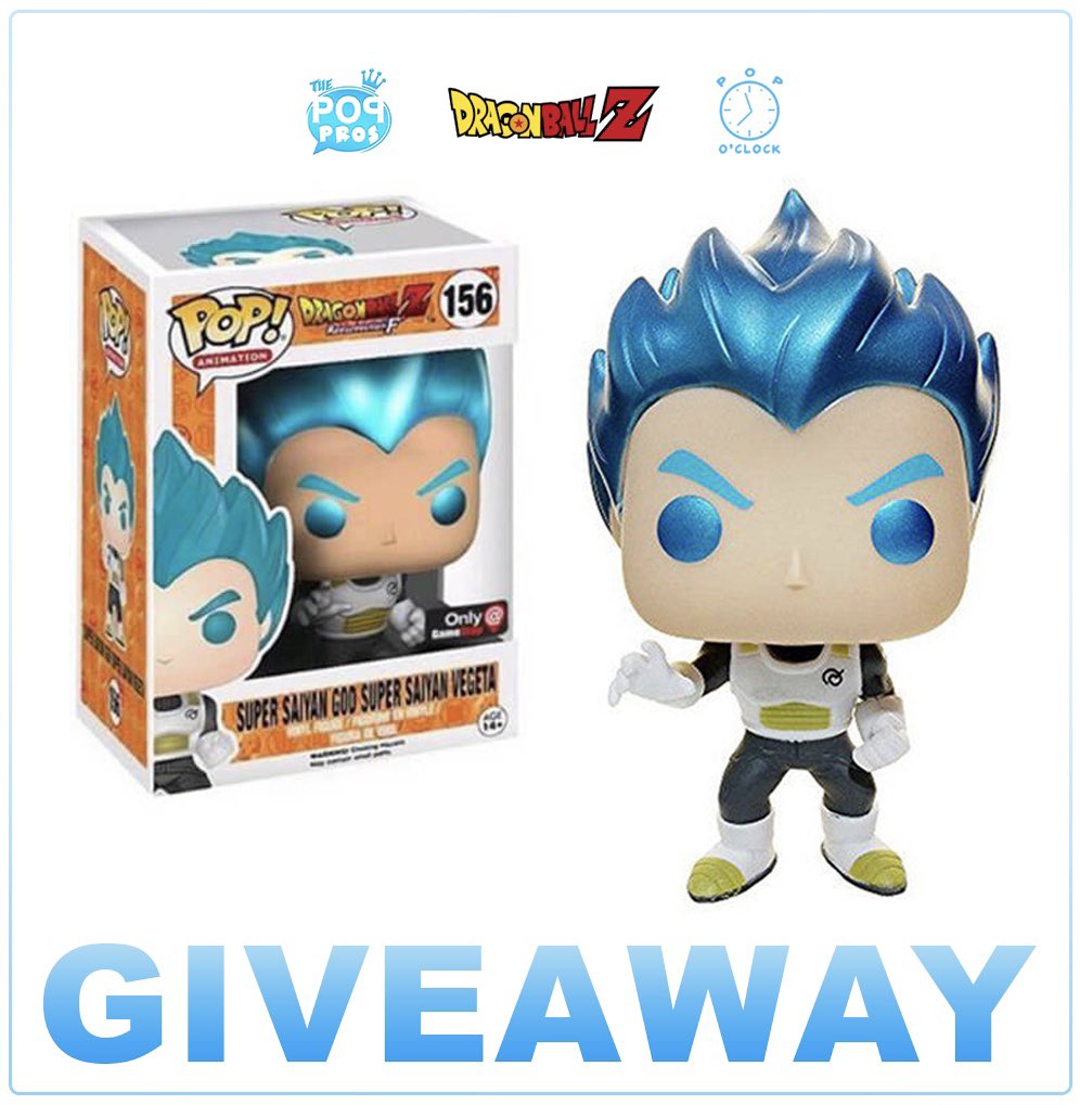THE_COLLECTlVE's tweet photo. 🎉 GIVEAWAY: PART 3 🎉

Winner receives : 
 - 1 Super Saiyan God Super Saiyan Vegeta Exclusive Pop! 
 - Lifetime Membership to The Pop Pros

How to enter: 
 - Follow @ThePopPros
 - Follow @pop_o_cIock 
 - RT this tweet
 - Tag a friend below  

Winner will be drawn in 48 hours!🍀 https://t.co/2LZ88Z74wQ