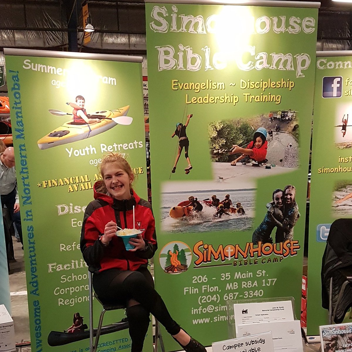 SimonhouseCamp's tweet photo. Hey friends! Come visit us at MISSIONFEST MANITOBA, Feb 1-3 @ Church of the Rock, Winnipeg (1397 Buffalo Pl.) 

COOKBOOKS will be available for sale! $18 https://t.co/DavJMj4OxZ
