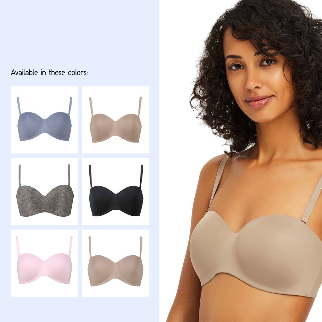 UNIQLO Philippines on X: Your comfort. Your choice. Wear up to 4 intimate  styles with only one Multi-Way Wireless Bra. Get the Uniqlo App for more  styles.   / X