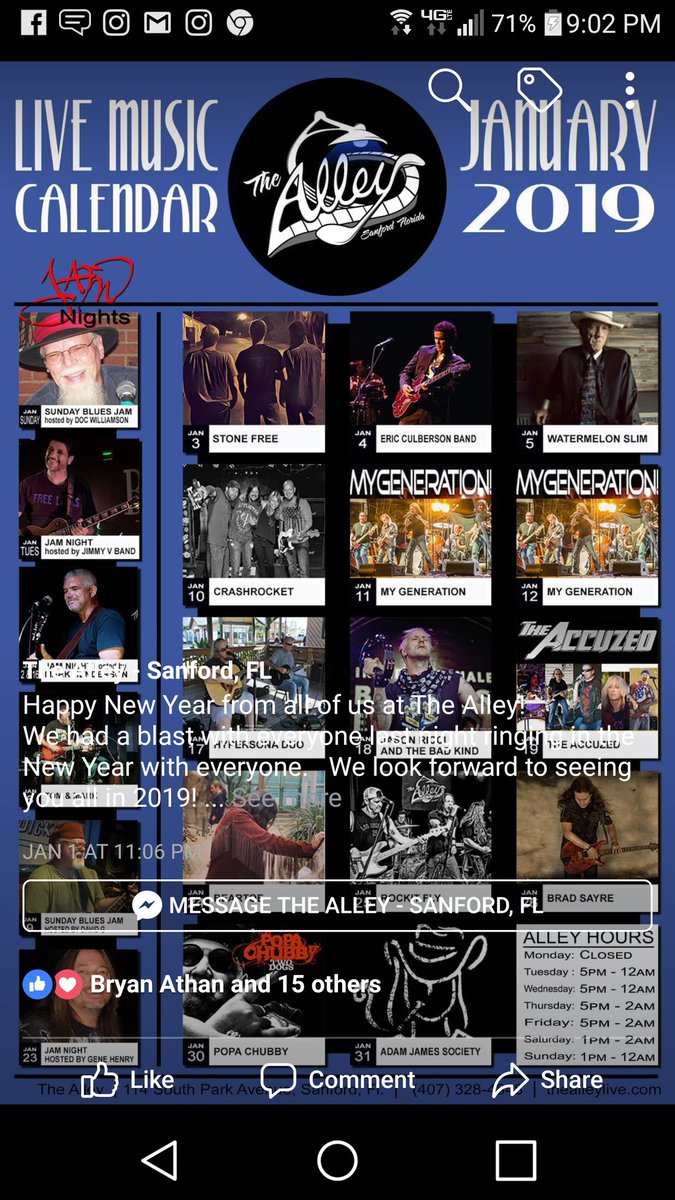 The Accuzed, Sat Night, 8:00pm. BE THERE!!