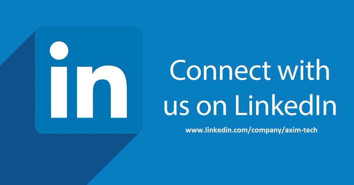 aximtek's tweet image. #Follow us on @LinkedIn 
linkedin.com/company/axim-t…

#aximtechnologies #axim #it #sapstaffing #rpo #bpo #recruitment #technology