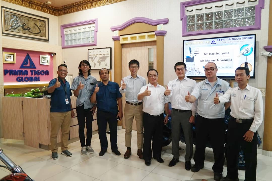 primatgnglobal's tweet photo. Kunjungan Mr. Isao Sugiyama (Asean of Sales Manager) dan Mr. Masamichi Sasaoka (South-East Asia Regional Manager) dari NT Tool Coorporation.
#primatigonglobal #nttool #onestopengineeringsolution https://t.co/tY3rILZwD2