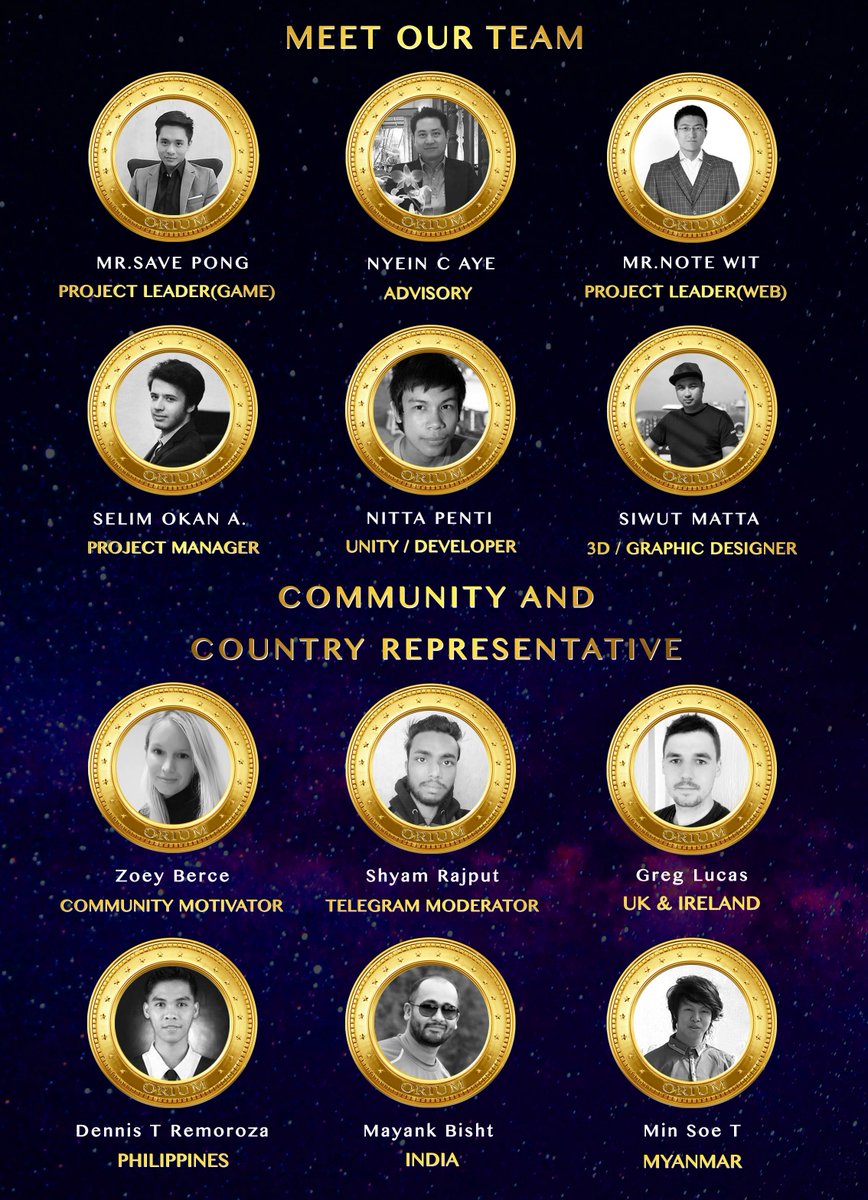 OriumOfficial's tweet photo. Hello ORIUM Community !!! Meet our team and community leaders.
Now you can access 6 portfolios tracker, 2 exchanges and mobile game
Beta version.Let's make 2019 a successful year of ORIUM project.

#ORIUM #ORM #ORIUMarmy #WE_LOVE_ORIUM #UTILITY_TOKEN #MOBILE_GAME https://t.co/xTXcapQThE