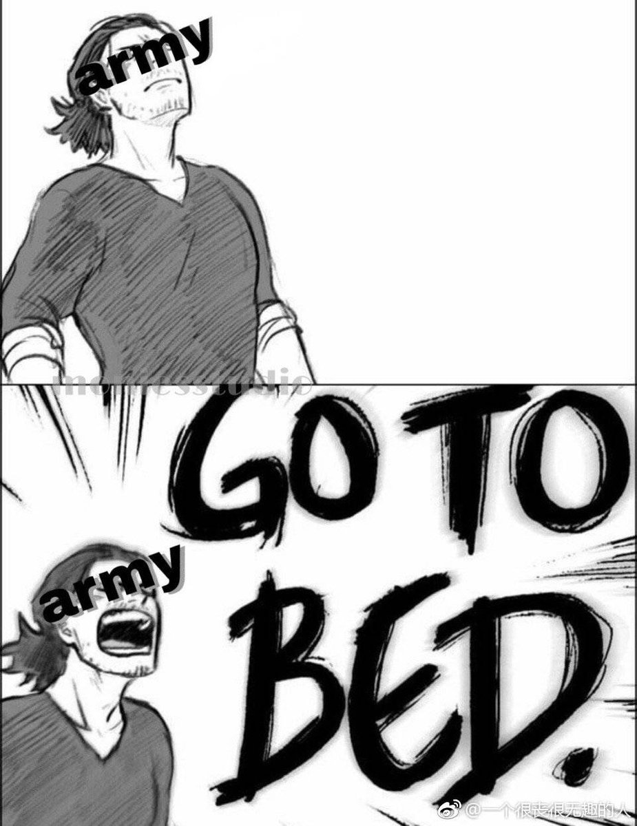 vvvvvvzxt0's tweet photo. Go to bed!!!! Your health is everything!!!!!#BTSgetYourAssesToBedAndRest https://t.co/0QCaImWdKn