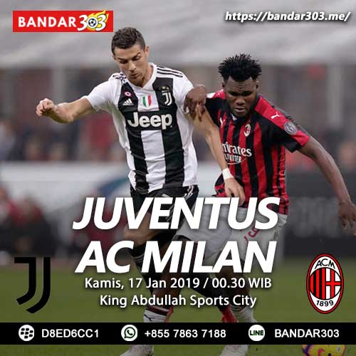 Agen Bola - Jadwal Bola 17 Jan'19
🏆Italian Cup #SerieA
00:30 #Juventus vs #ACMilan 0 : ¾
😍Ayo dukung Tim Jagoan mu bersama BANDAR303!
Menang Kalah Tetap Dapat Uang Loh!
Segera Daftar:
WA: http://bit.ly/2QjxTyY
Website: https://bit.ly/2S1LVSi