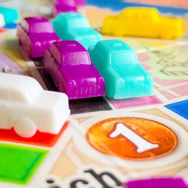 Tabletopfamily's tweet photo. Traffic jam!
🚕🚕🚕🚕
The small board makes Ticket to Ride: New York pretty competitive and a little cut throat. Are you an intentional route blocker when you play? Or do you keep the peace?
😈/😇
.
.
.
#tickettoride #tickettoridenewyork @daysofwonder … https://t.co/0GwLl2l5PM https://t.co/eajDK6jSIe