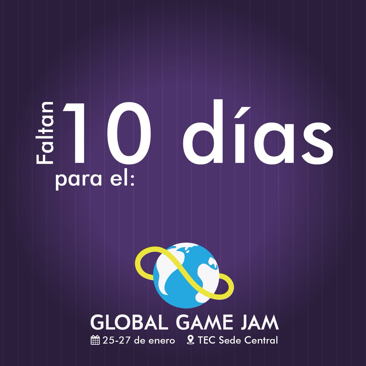 CIDeVCR's tweet photo. Faltan menos de 10 días para el Game Jam más grande del año.

Compartan el link e inviten a todas las personas creativas que conozcan, en el Global Game Jam todo se vale.

https://t.co/HUYKVjQ4BC https://t.co/qfdIRZZYI6