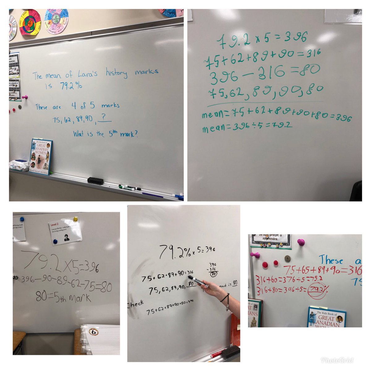Mrs_evans6's tweet photo. I think Iโm doing something right when a S responds to the question โwhat part of this question did you find challenging?โ with โIโm not used to seeing questions like this. It was a lot of thinking. โ @Cdn_Martyrs #WCDSBAwesome #iteachmath #nonroutine https://t.co/IraTImWUau