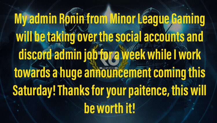R6PLConsole's tweet photo. https://t.co/xbraT5gd6y