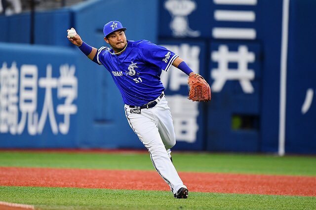 スノーブルー 【最終値下げ】宮崎敏郎 オーセンティックユニホーム