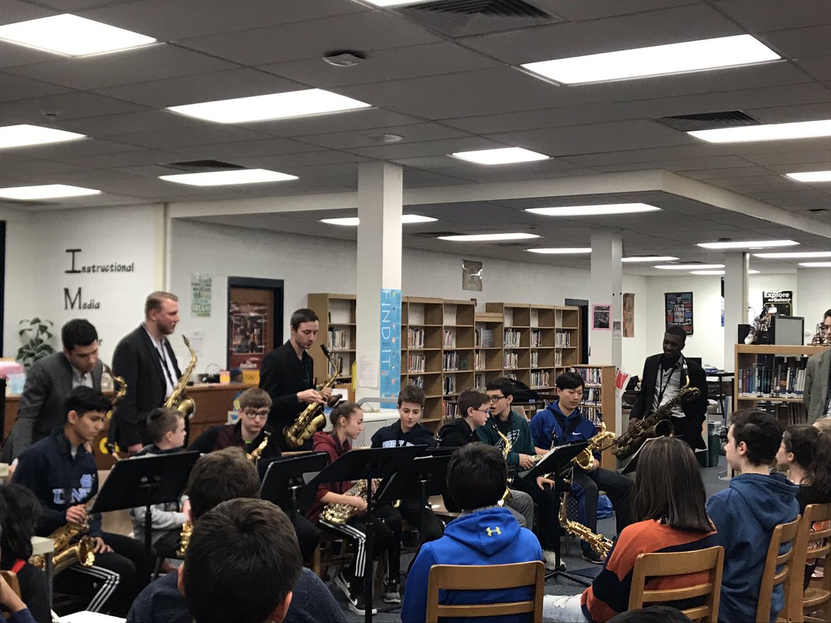 PDBand2's tweet photo. South Philly and Penndale doing some work!! 🎷🎺 https://t.co/X6jb5a8Blm