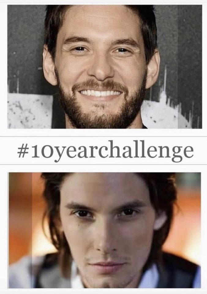 #10yearchallenge