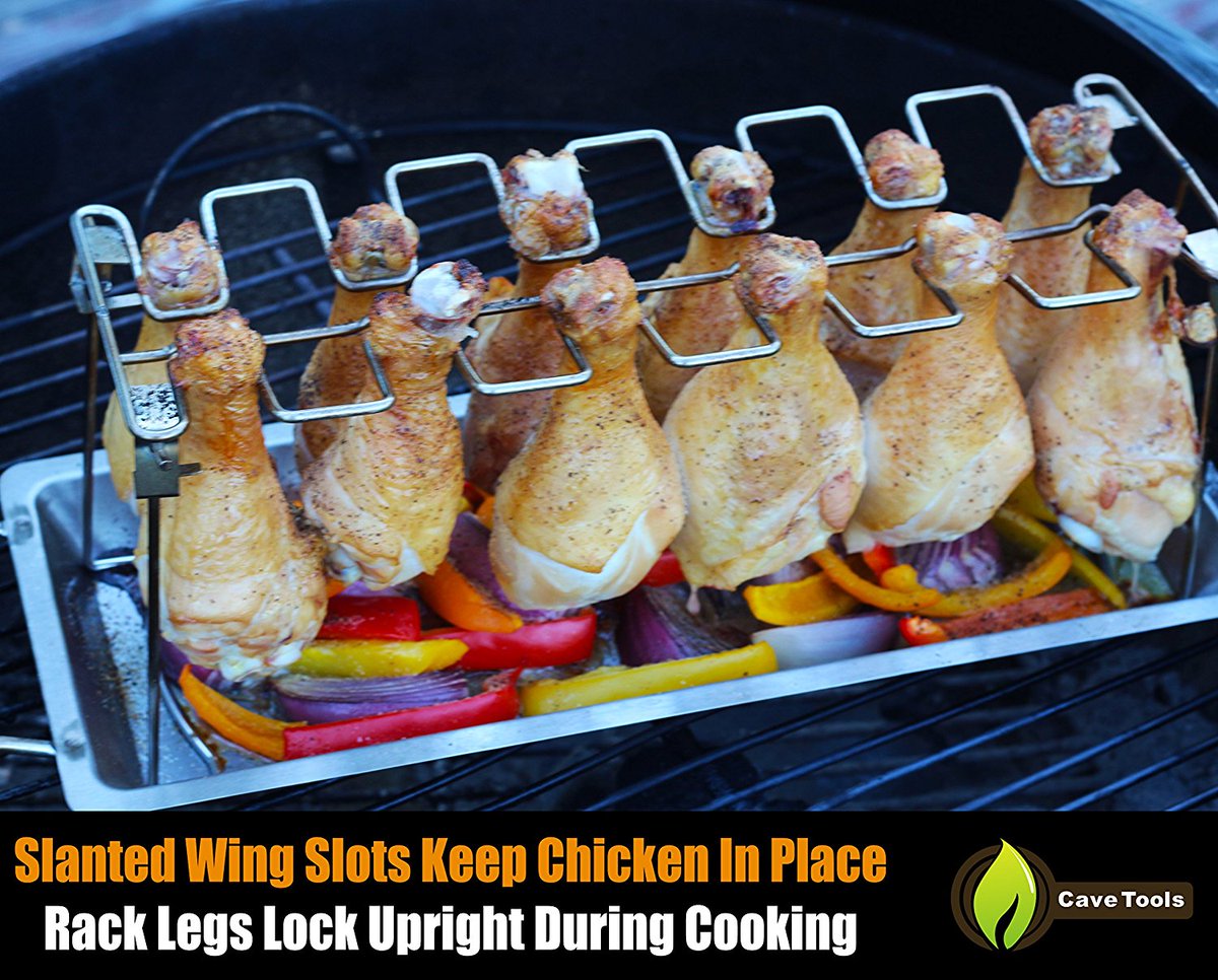 Chicken Wing & Leg Rack for Grill
#chickenwings #tailgating #grilling #superbowlparty #ad #drumsticks
https://amzn.to/2CqOarM