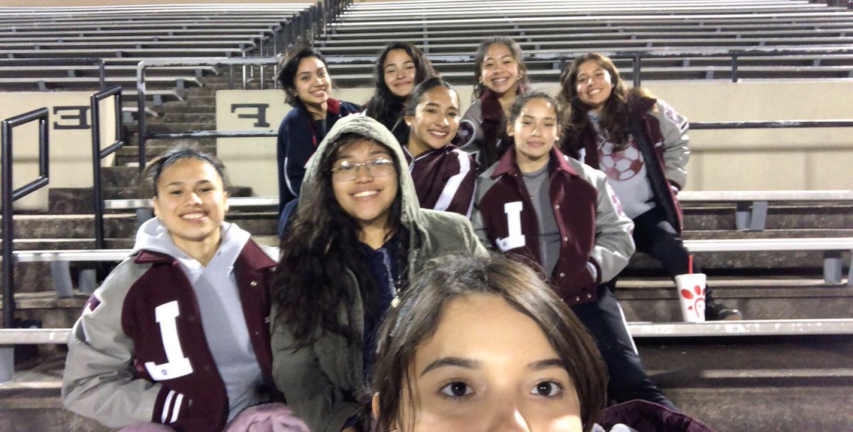 Our girls supporting the Lee boys on their match vs South Houston!!! <a href="/GandersUnited/">Baytown Lee Soccer</a>