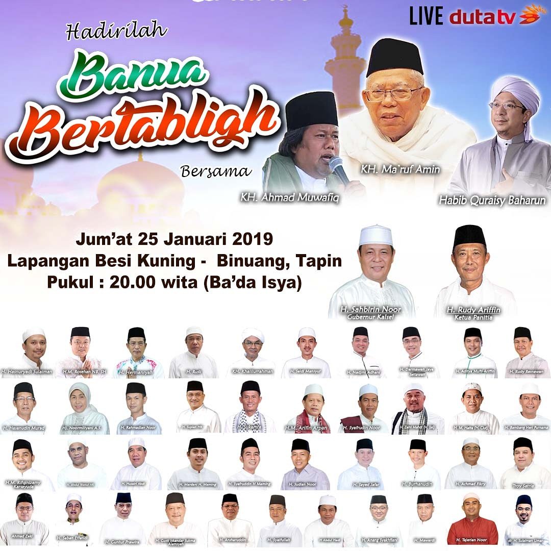 Saprudin__'s tweet photo. #JokowiLagi #JokowiMaruf2019
#JokowiMembangunIndonesia 
#JokowiOptimis 
#BrigadeJoinKalsel01 
#Brigade01
@KHMarufAminn
@cakimiNOW 
@megainstitute 
@JOINKalsel https://t.co/kQPkz1MZgO