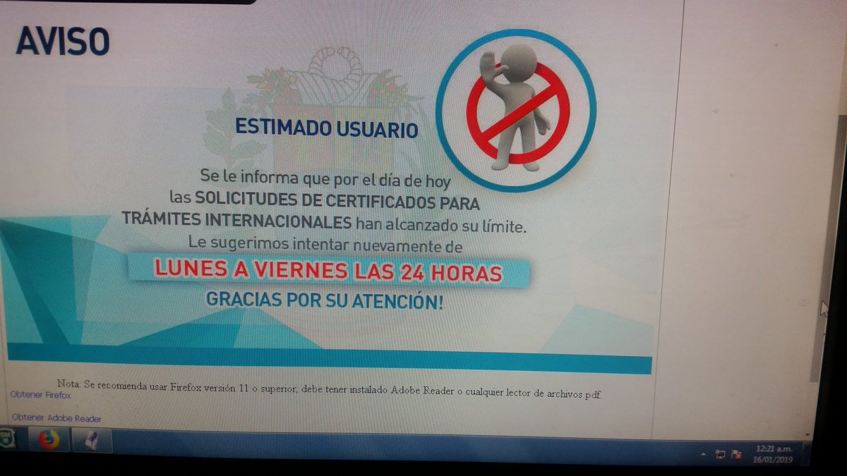 carmenalida09's tweet photo. @MIJPVenezuela Por favor necesito solicitar antecedentes penales, hoy x nro de CI me toca, pero me sale que ya no hay solicitudes y estoy desde 12m justo imtentando, que pasa.? https://t.co/H63Pt4BjYj