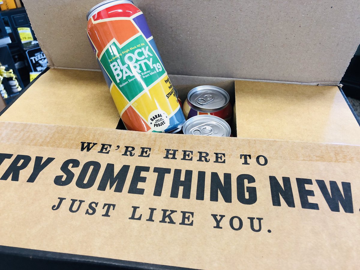 LiquorlandFH's tweet image. Need a reason to party! Block 19. Nelson Sauvin and Rakau hops. Should be a cracker @Garage_Project #nzbeer #singleblock #newbeer #nzcraftbeer #goodbeer #fresh