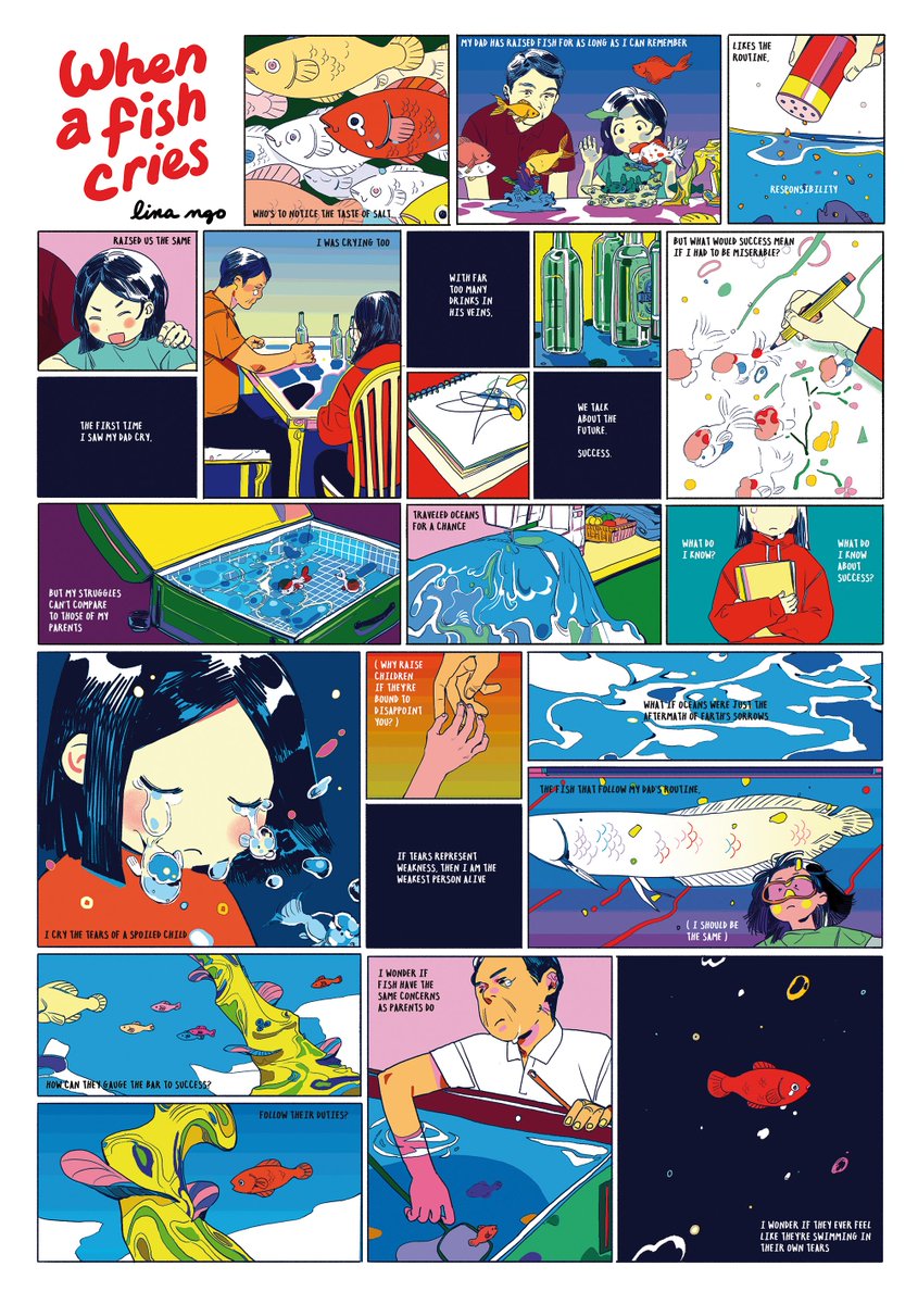 hellllo #ArtistsofSEA ✨ I'm lina and i'm a vietnamese american illustrator who works in animation 