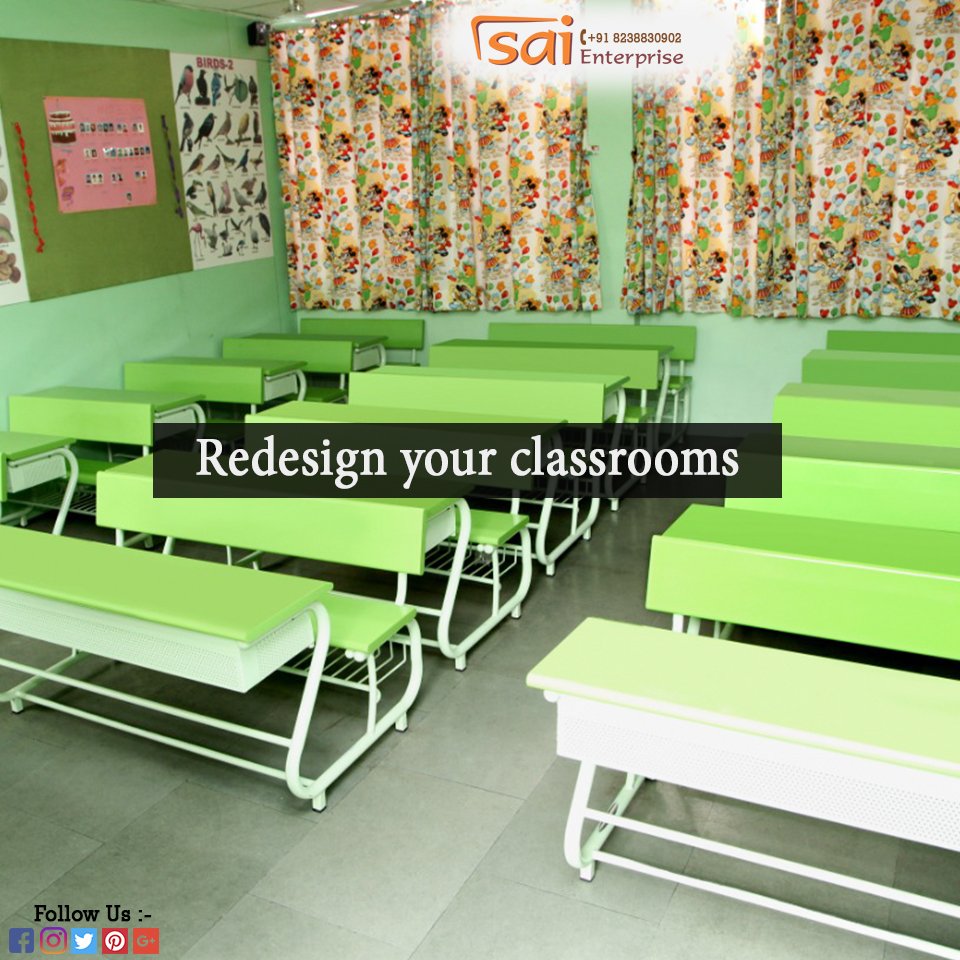 Redesign your classrooms with the all-new school benches made especially for schools.
Contact us for orders at +91 8238830902.
For more details visit http://www.saienterprisesurat.com
Also, visit our Instagram http://www.instagram.com/saienterprisebhatpore …
#Furniture #SchoolFurniture #OfficeFurniture #Library