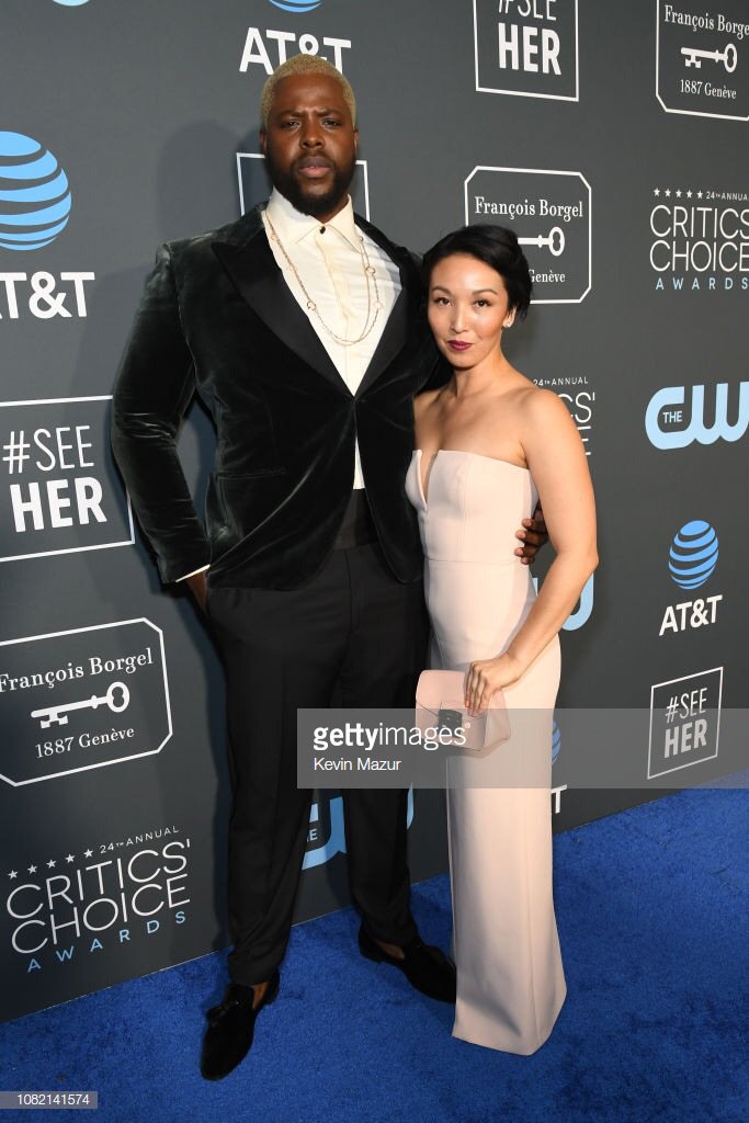 michelekumibaer's tweet photo. The night before last, at @CriticsChoice. Hella love to Diana Oh (IG: blushingartist) for hooking me up with hair and makeup. Beyond proud of my number one and the whole BP fam. 💗💎🥂 #thankstotheglamsquad #minithrowback #criticschoiceawards #awardsseason https://t.co/G3Jv6wtyyL
