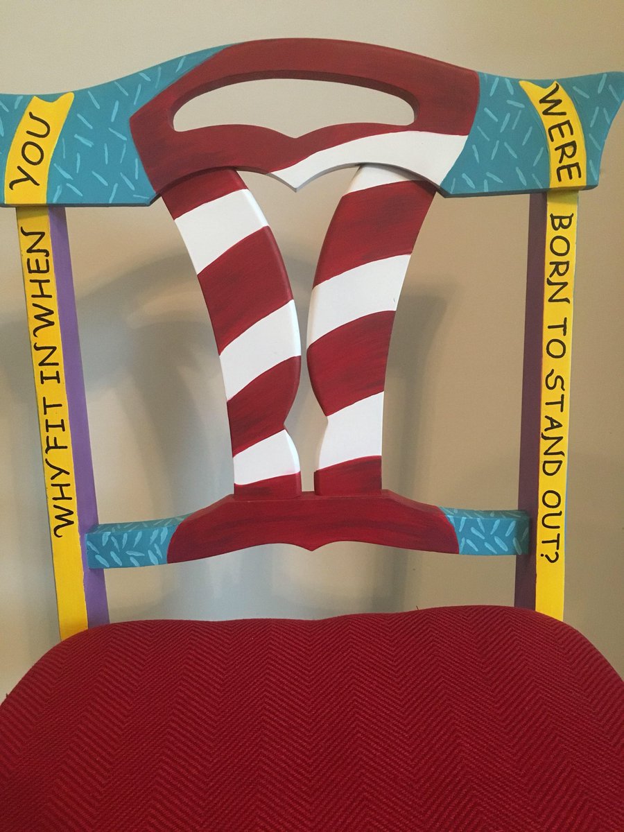 From my #etsy shop: Dr Seuss Chair, Custom order, Home or classroom. #furniture #handpainted #classroom https://etsy.me/2QTQnl7
@DrSeussArtIndy @KCANominees @PBSKIDS @MarthaStewart @HomeDecorNews
