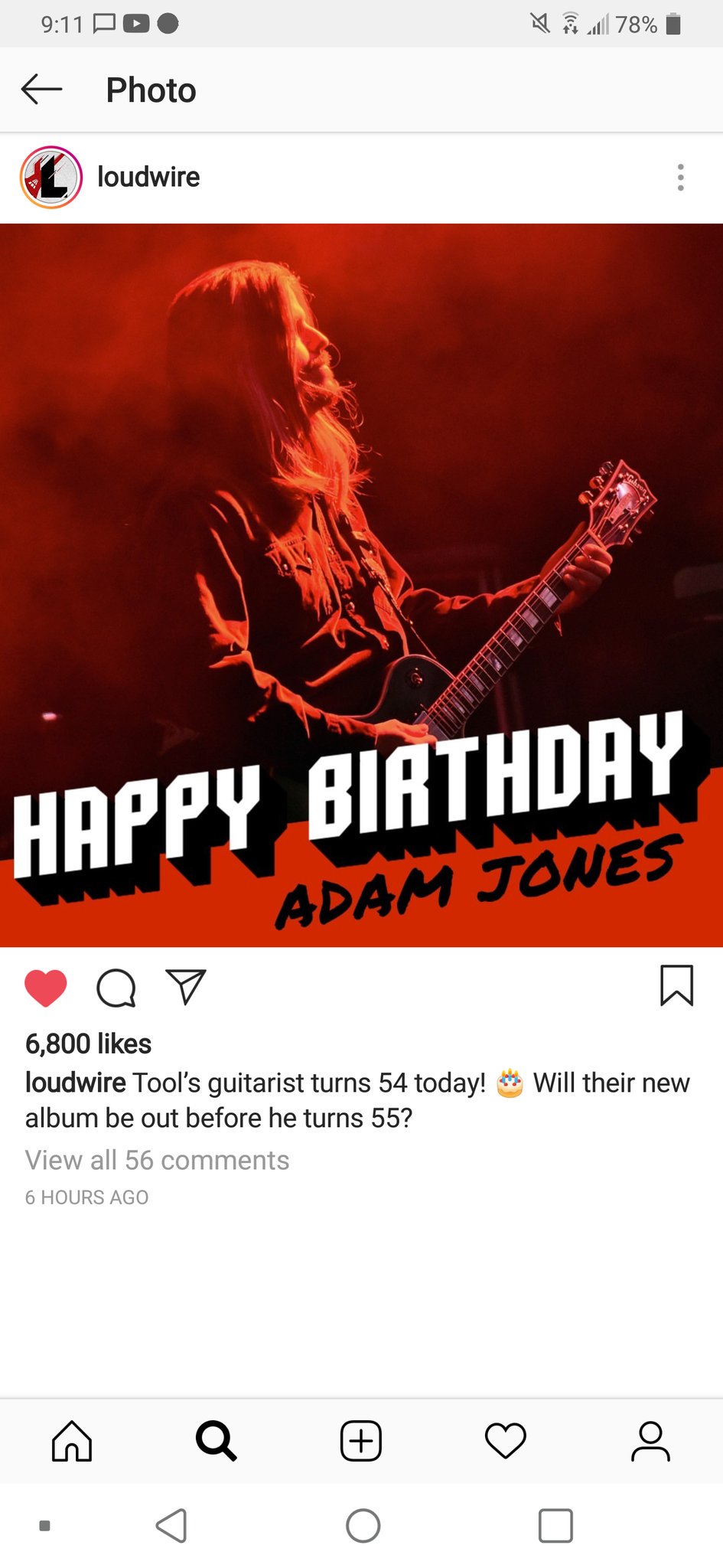 Usually don\t look at message like I use to. On fbook. Im a fbook slut I guess. Lol Happy Birthday Adam Jones. 