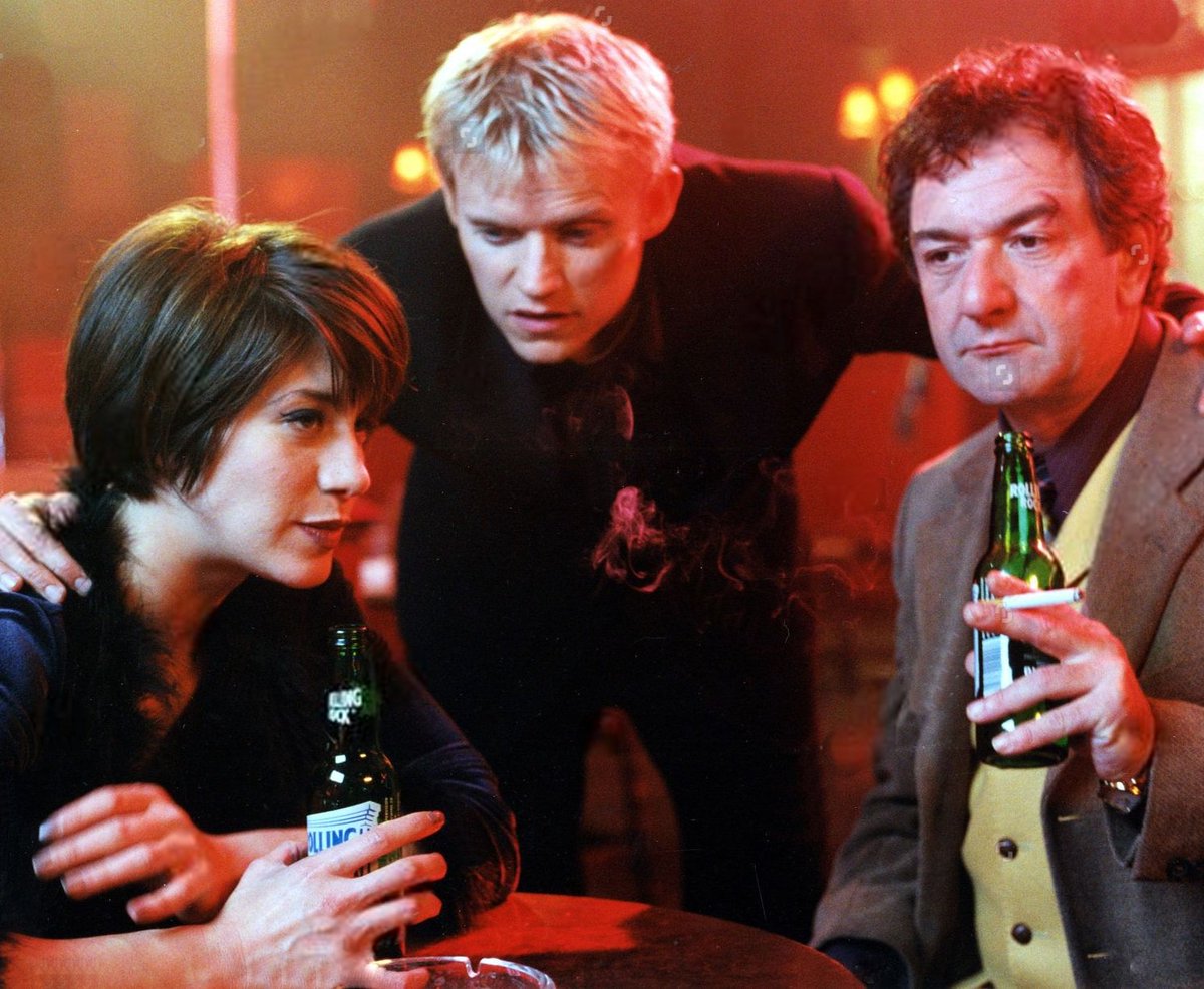 TheTickleFox's tweet photo. #MarcWarren with costars #CarolineCatz and #KenStott in The Vice (ITV, 2000-1), publicity stills (Rex/Shutterstock). I have another day's worth of these, then I'm open to fan suggestion (with the caveat I'm no expert and I'm not posting anything inappropriate 😅) #FandomStuff https://t.co/97zYdBNk46