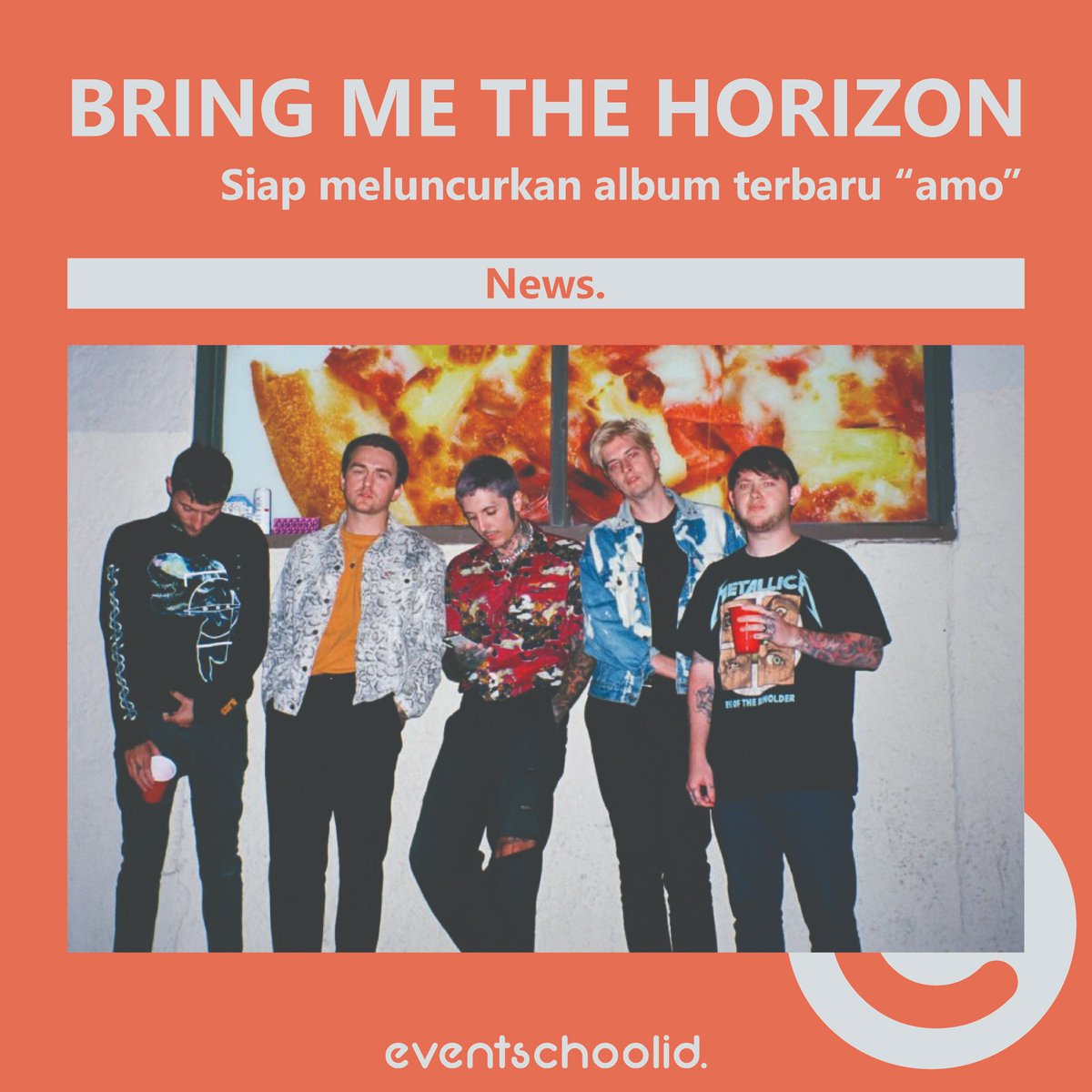 Setelah merilis Single ketiga nya “medicine” yang bernuansa electro, 25 januari 2019 <a href="/bmthofficial/">Bring Me The Horizon</a> bakal rilis album “amo” yang berisi 13 track nantinya. Siapakah yang sudah tidak sabar menunggunya ?