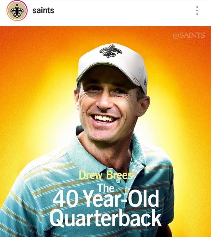 Happy birthday Drew Brees 