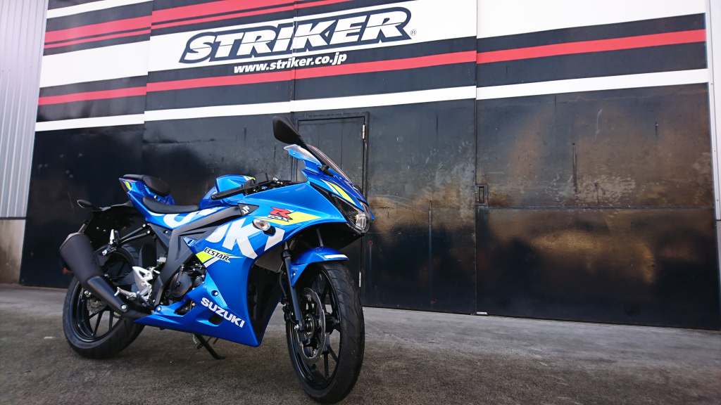 Striker Suzuki Gsx R125 Abs Strikerフルエキゾーストマフラー ステップキット開発スタートです 大人気gsx Rシリーズの最少排気量車両 125ccにコンパクトな車体が扱いやすく良いバイクです Striker ストライカー Gsxr125 Suzuki T Striker Suzuki Gsx R125 Abs Strikerフルエキゾーストマフラー ステップキット開発スタートです 大人気gsx Rシリーズの最少排気量車両 125ccにコンパクトな車体が扱いやすく良いバイクです Striker ストライカー Gsxr125 Suzuki T