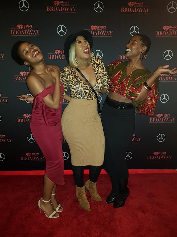 TryphenaWade's tweet photo. More shots from lasts night’s launch of @iHeartRadioBway. I love hanging with my @TheLionKing fam! We cute, huh?! #wedontsitoncouches #livelovegodobe #fearisstupid #lionking #iheartradio #Broadway https://t.co/0620b3hoMs