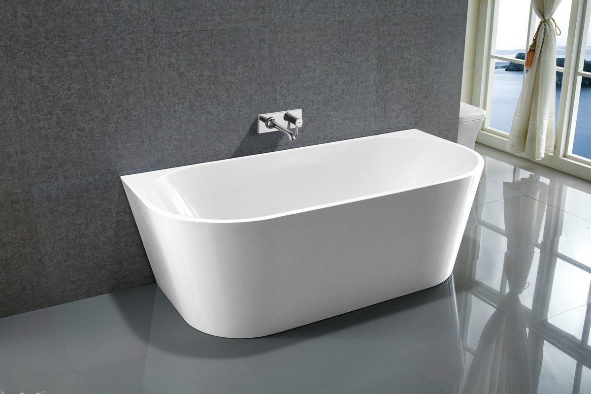 Simple #Acrylic #Bathtub,100% #Quality Acrylic with fiberglass reinforced, with -Brass pedal drainer https://bit.ly/2He0525Bathtub , #home #shower #villa #apartement #relax #WayBackWednesday #WisdomWednesday #decoration