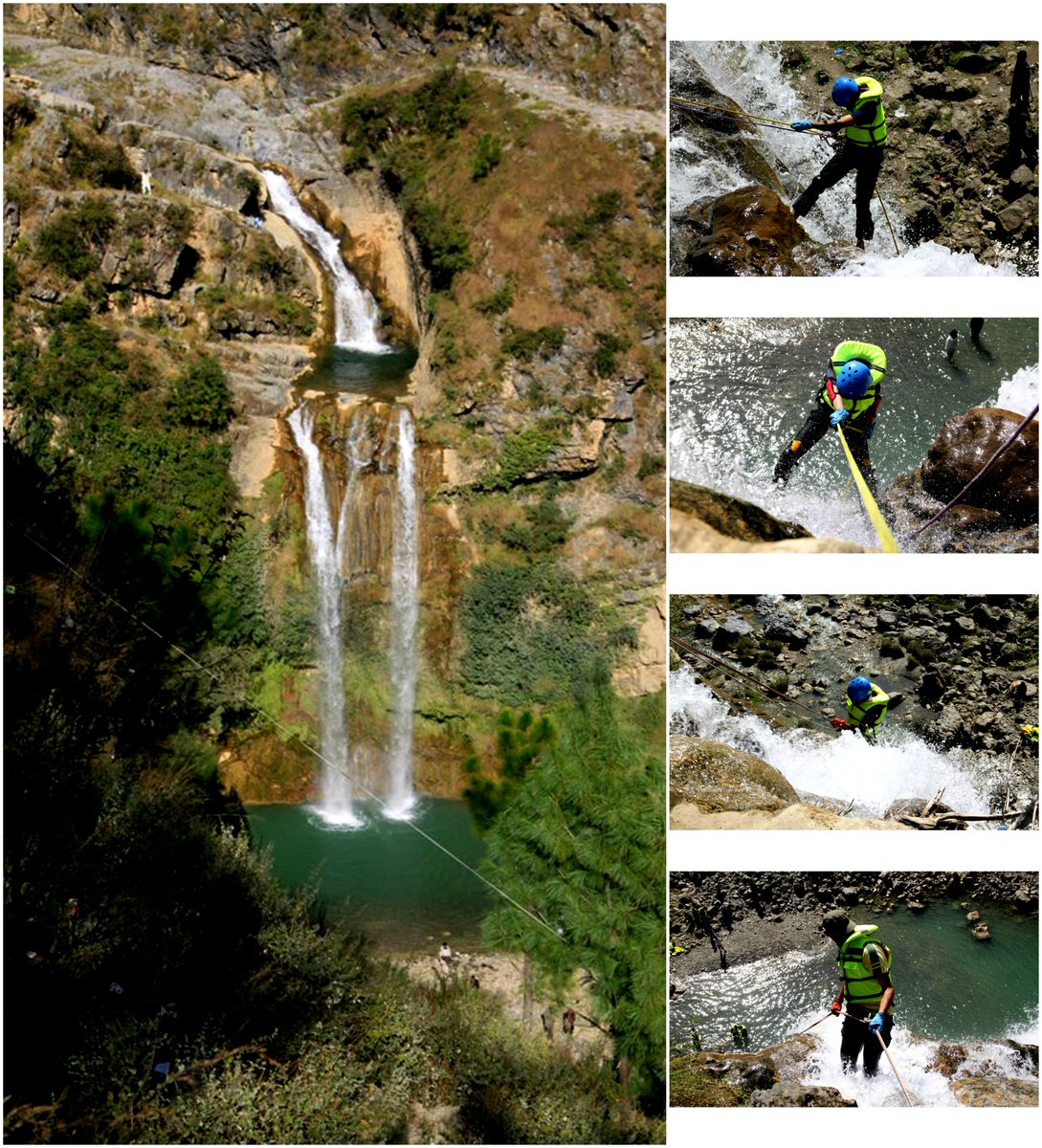 karavanleader's tweet photo. WATERFALL RAPPELLING !
It is jumping into freedom. An exciting adventure connects you to the most pleasant feeling.
#waterfall #waterfallrappelling #adventure #nature #exciting #thriller #thrill #tour #Travel #Pakistani https://t.co/L8c48wQuDS