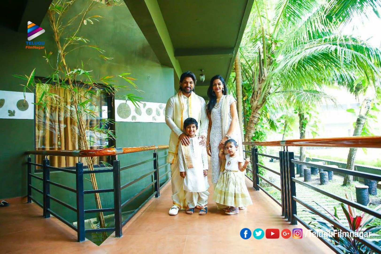 Telugu FilmNagar on Twitter "AlluArjun celebrates sankranti with his family at palakollu.…