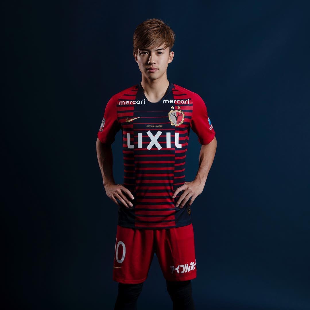 鹿島アントラーズ 2018 2nd アウェイ ユニフォーム 安部裕葵 M 税込み