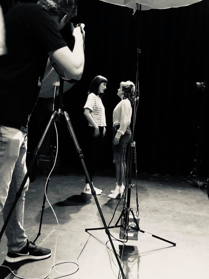 cazoconnor's tweet photo. Photo Shoot 📷 for 🎤#theriseandfalloflittlevoice #Mari&LV #RaySay @darlotheatre #Sydney #eternityplayhouse @ShaunRennie https://t.co/PD5fGOkLOe