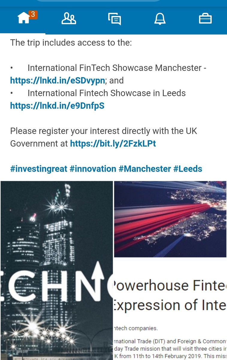 FinTechIreland's tweet photo. Are you a Scaling Irish #FinTech or  #Regtech? Looking to the UK? The UK's  @TradeGov &amp; Foreign &amp; Commonwealth Office have organised an exciting 3-day, 3 city trade mission to The Northern Powerhouse region 11-14 February 2019. @InvestInGREAT @FinTechUK_HQ https://t.co/J04uA8p8p7 https://t.co/DwCFf2LnRS