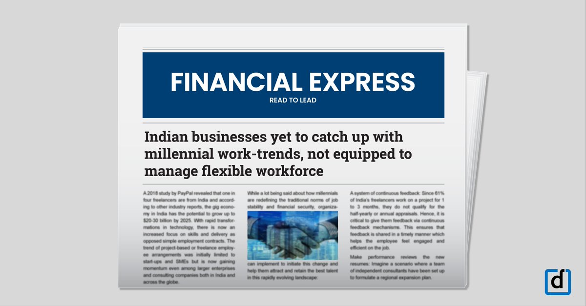 thedarwinbox's tweet image. While a lot being said on how #millennials are redefining the traditional norms of #jobstability &amp;amp; #financialsecurity, our co-founder @chaitanyapeddi shares a few #initiatives for organisations to implement this change. bit.ly/2VVZVQg